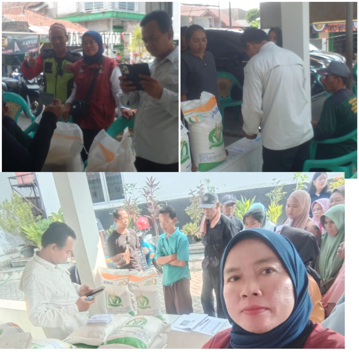 Pemdes Kondangjaya Salurkan Bantuan Pangan Beras untuk Bulan Juni dan Juli