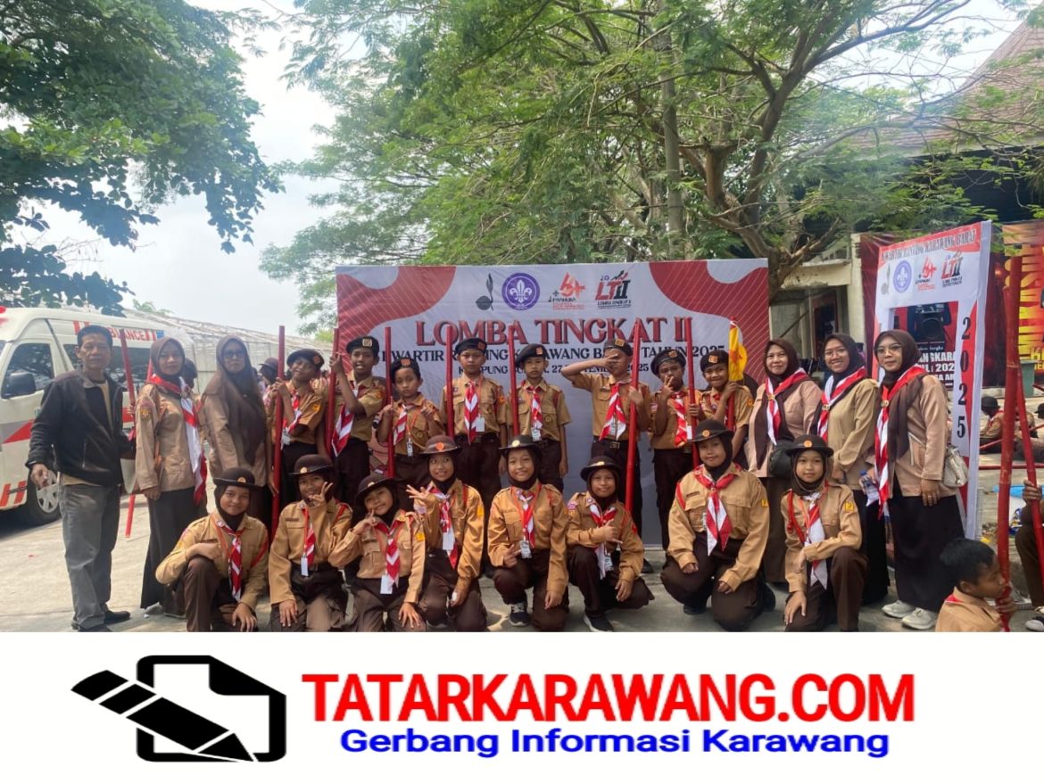 SDN Adiarsa Barat II Raih Juara Umum Putri pada Lomba Tingkat II Kwarran Karawang Barat