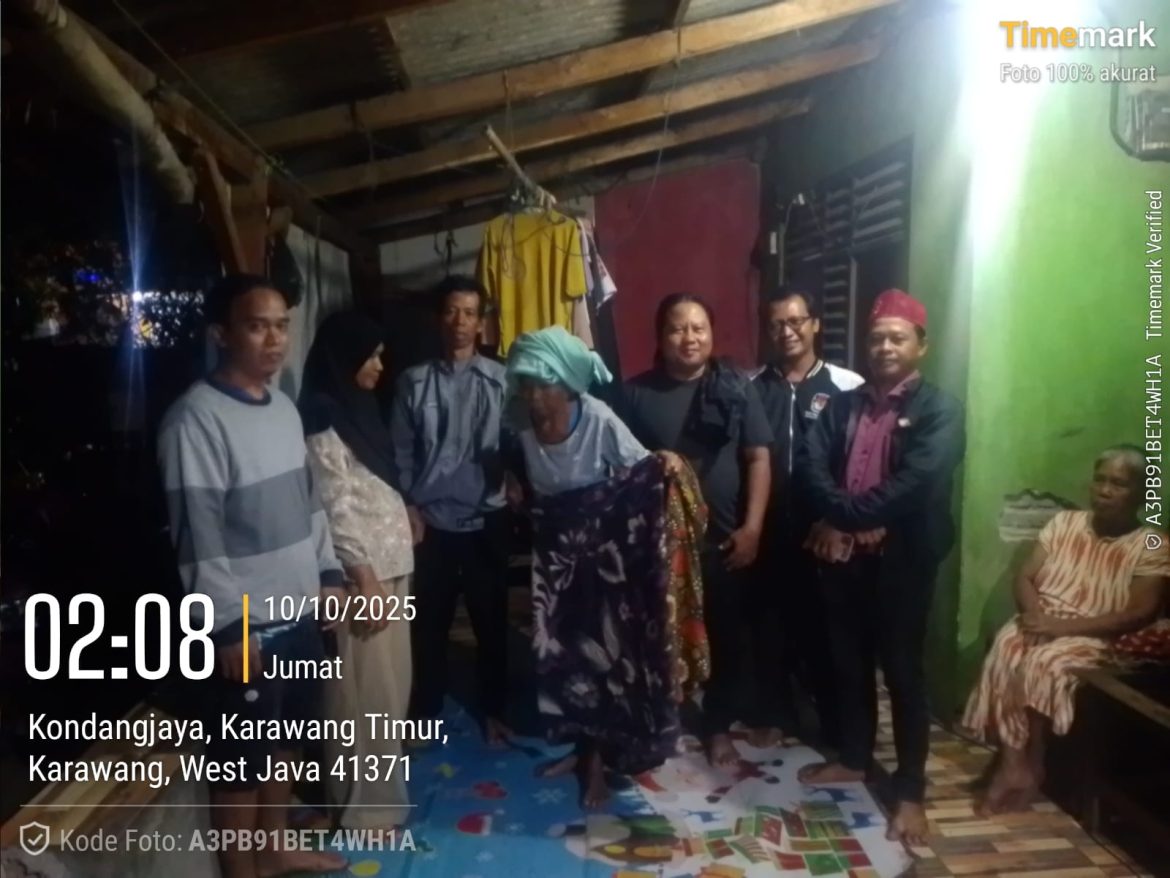 Alhamdulillah, Nenek yang Tersesat di Karawang Timur Telah Bertemu dengan Keluarganya